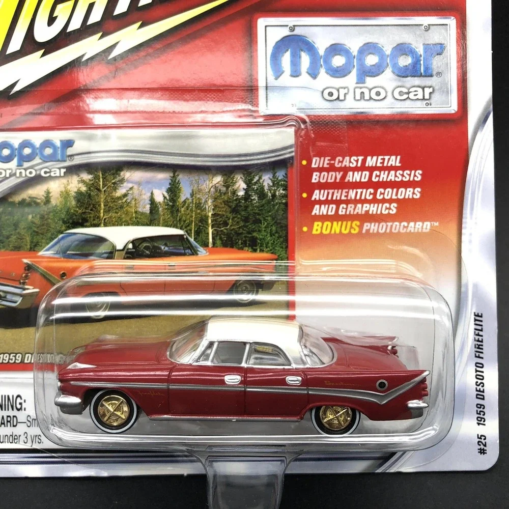 Johnny Lightning Mopar‎ White Lightning 1959 Desoto Fireflite Chase Diecast 1/64